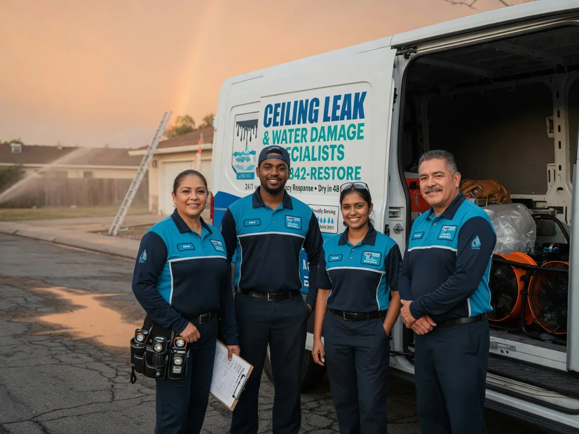 Ceiling Leak Cleanup company in Gray, PA