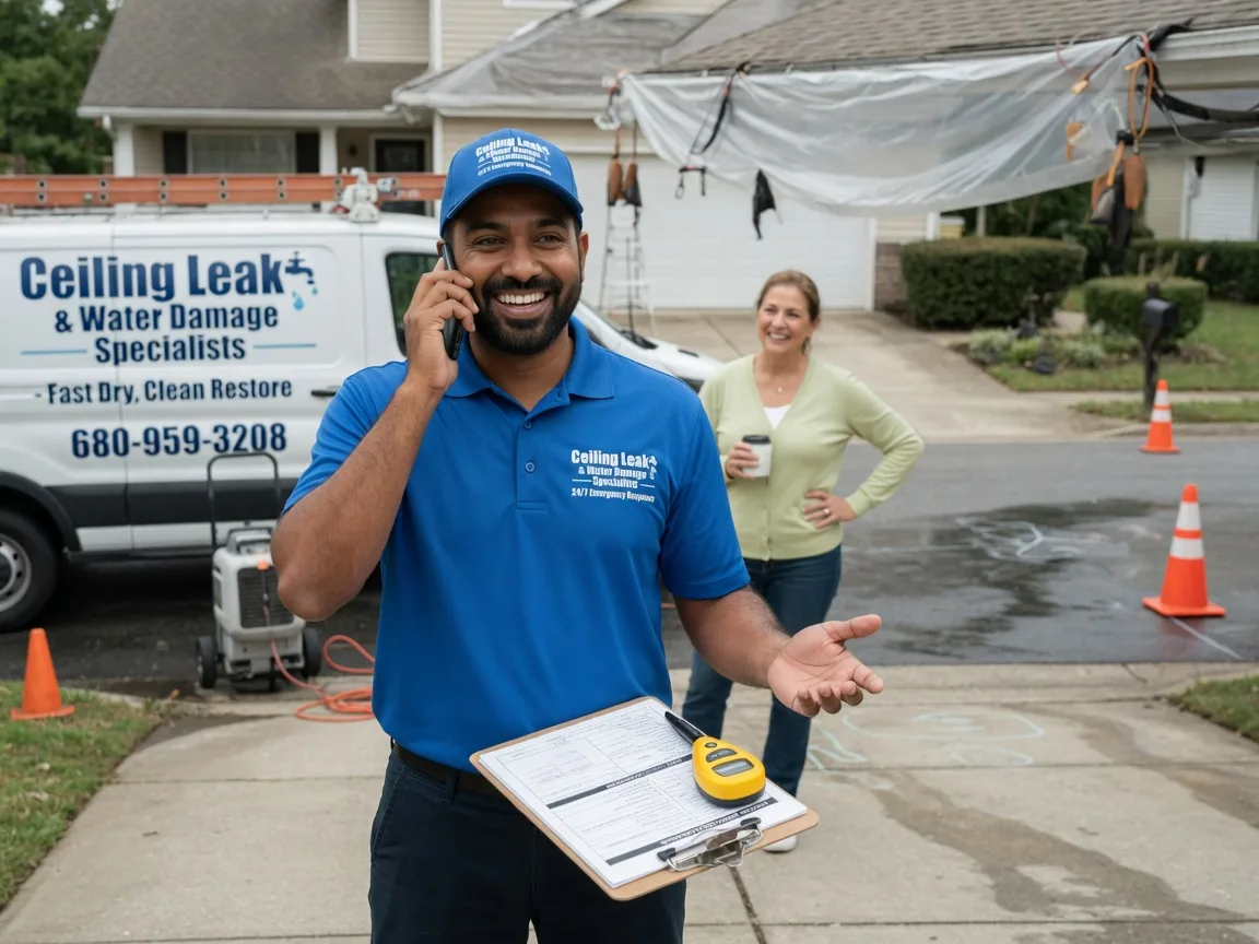 Ceiling Leak Cleanup Gray, PA FAQs